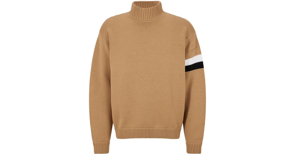 BOSS by HUGO BOSS Relaxedfit Sweater In Merino Wool With Signature