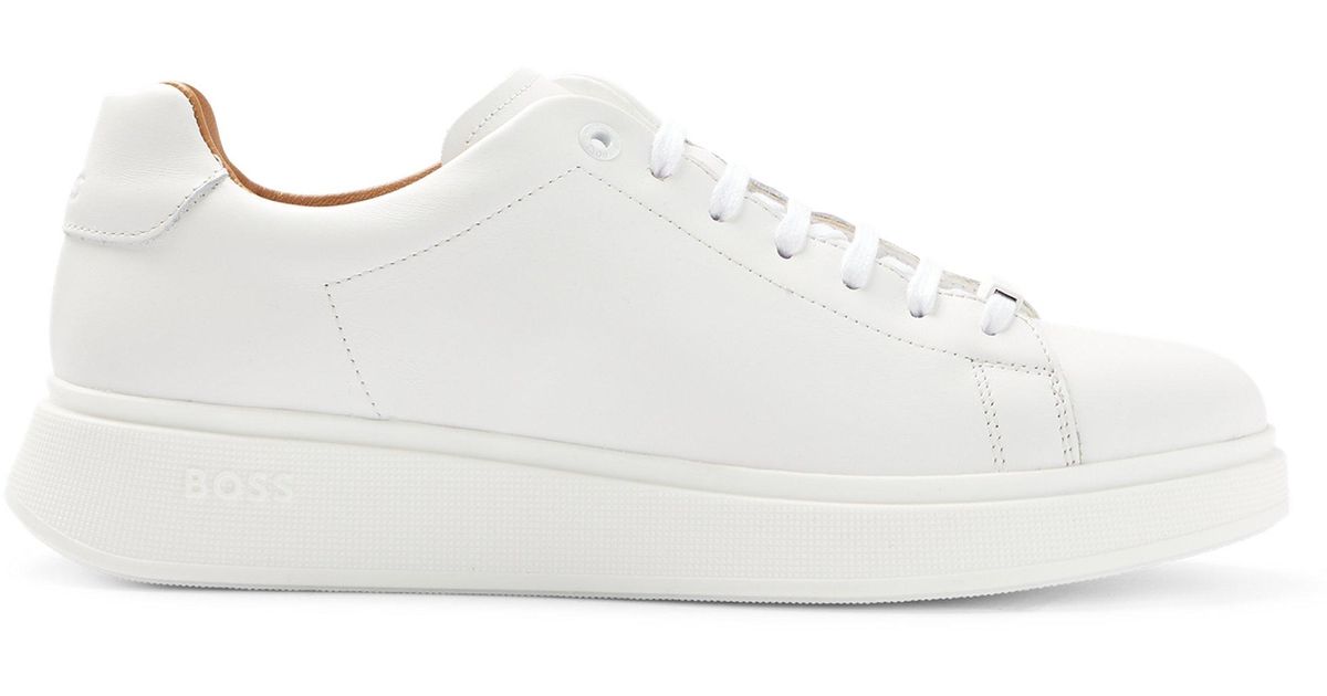 mens hugo boss trainers white