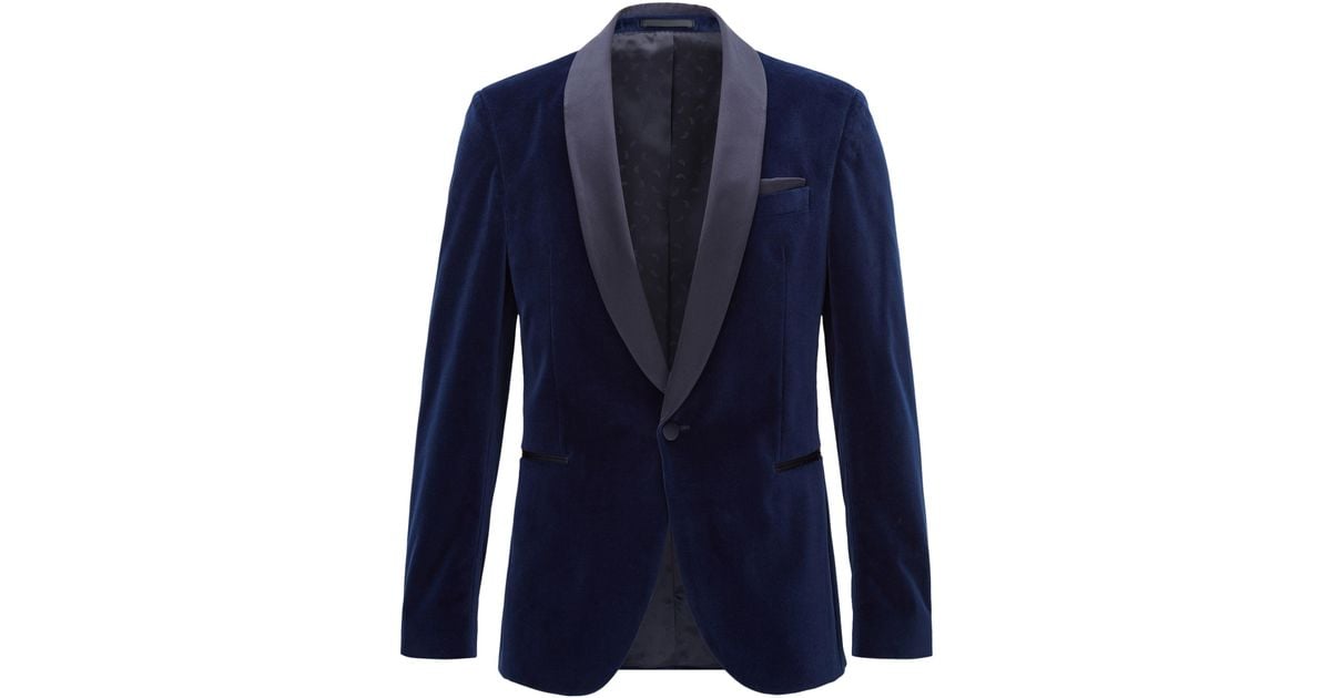 hugo boss velvet jacket