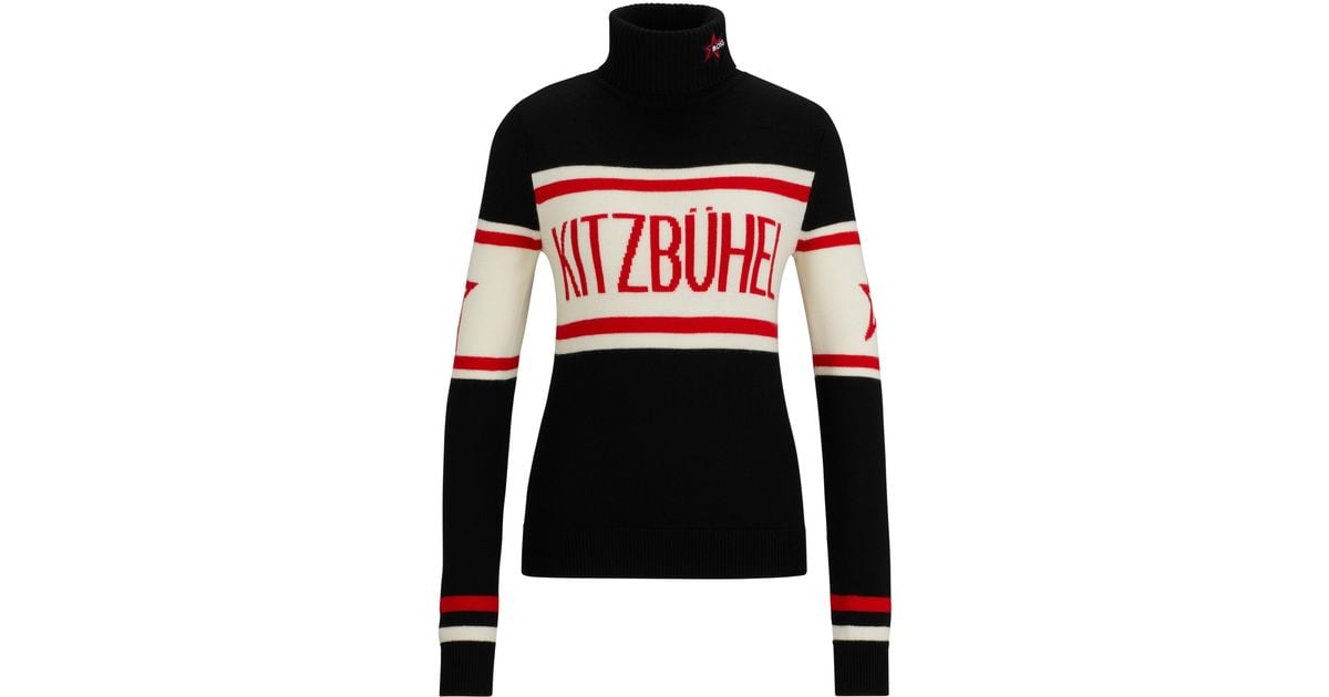 BOSS BOSS x Perfect Moment Pullover aus Schurwolle mit 