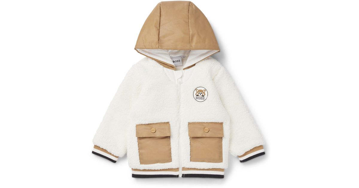 Red & White Go Camping Cartoon Baby Tracksuit Set