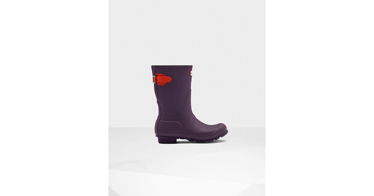 hunter boots adjustable back