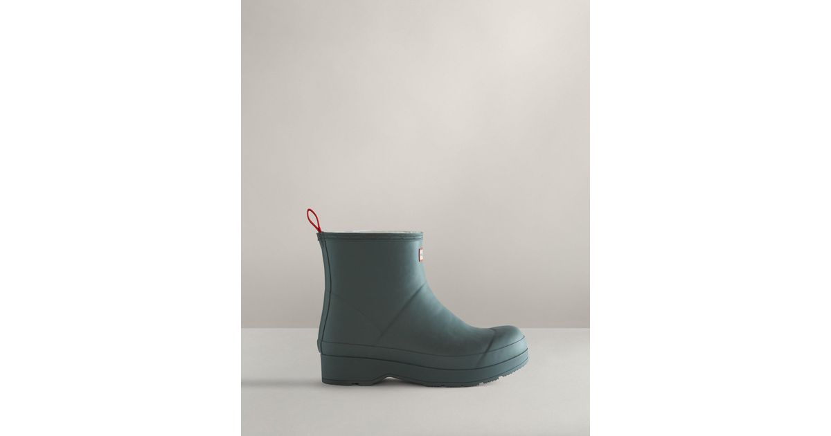 HUNTER Rubber Play Vegan Shearling 