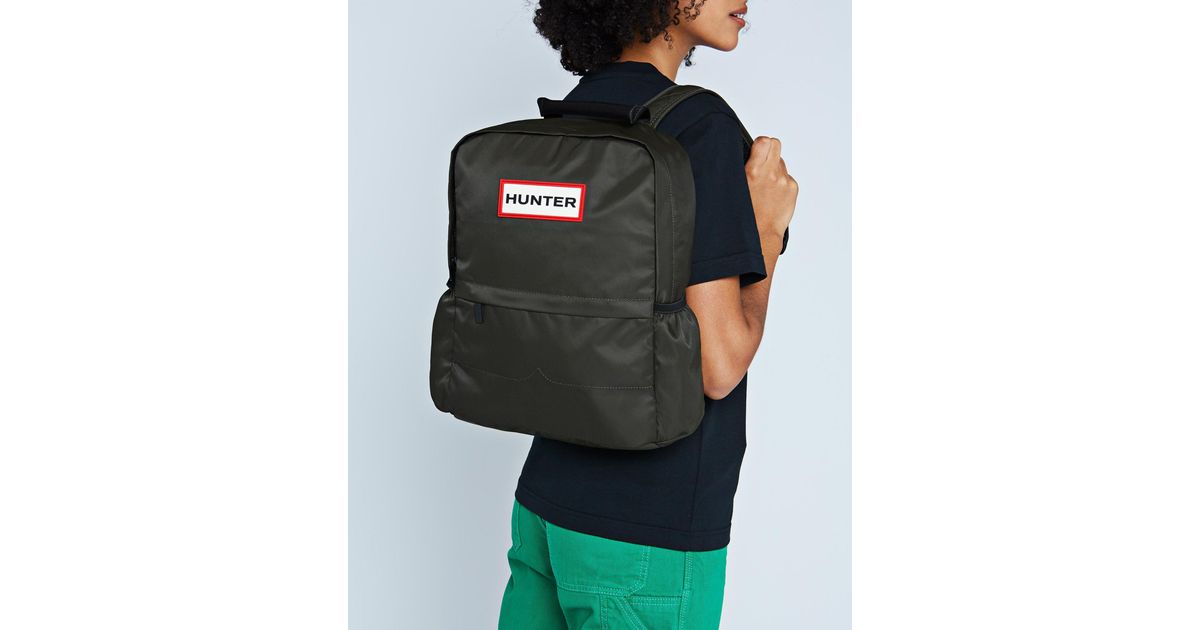 hunter original nylon large backpack