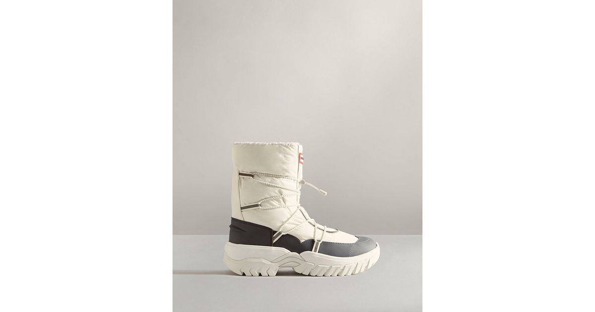 HUNTER Insulated Recycled Polyester Snow Boots Lyst