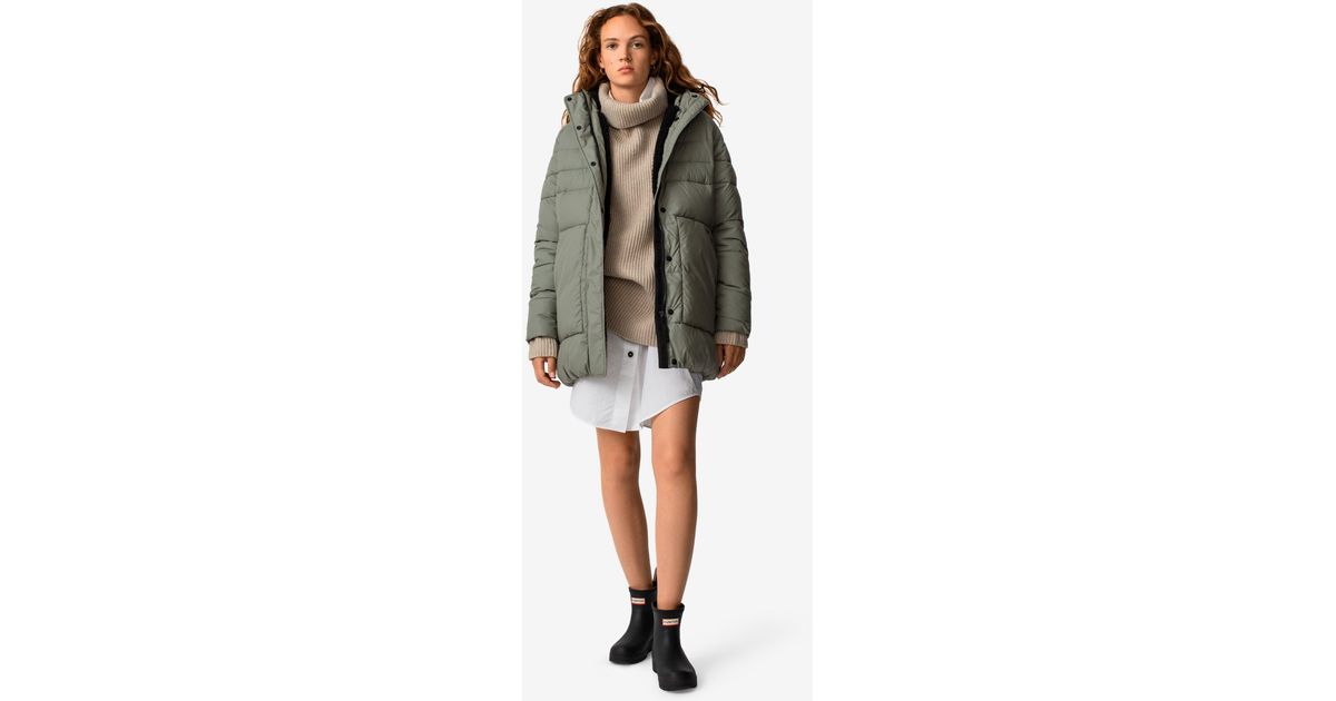 HUNTER Intrepid Insulated Mid Puffer Jacket Lyst