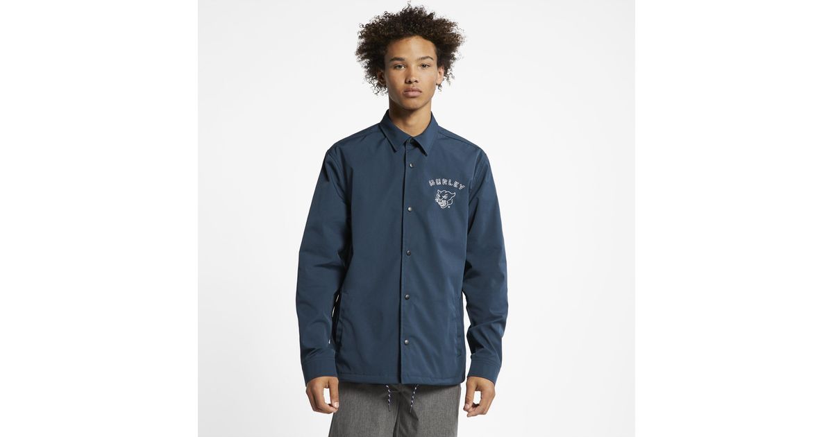 hurley siege coaches jacket