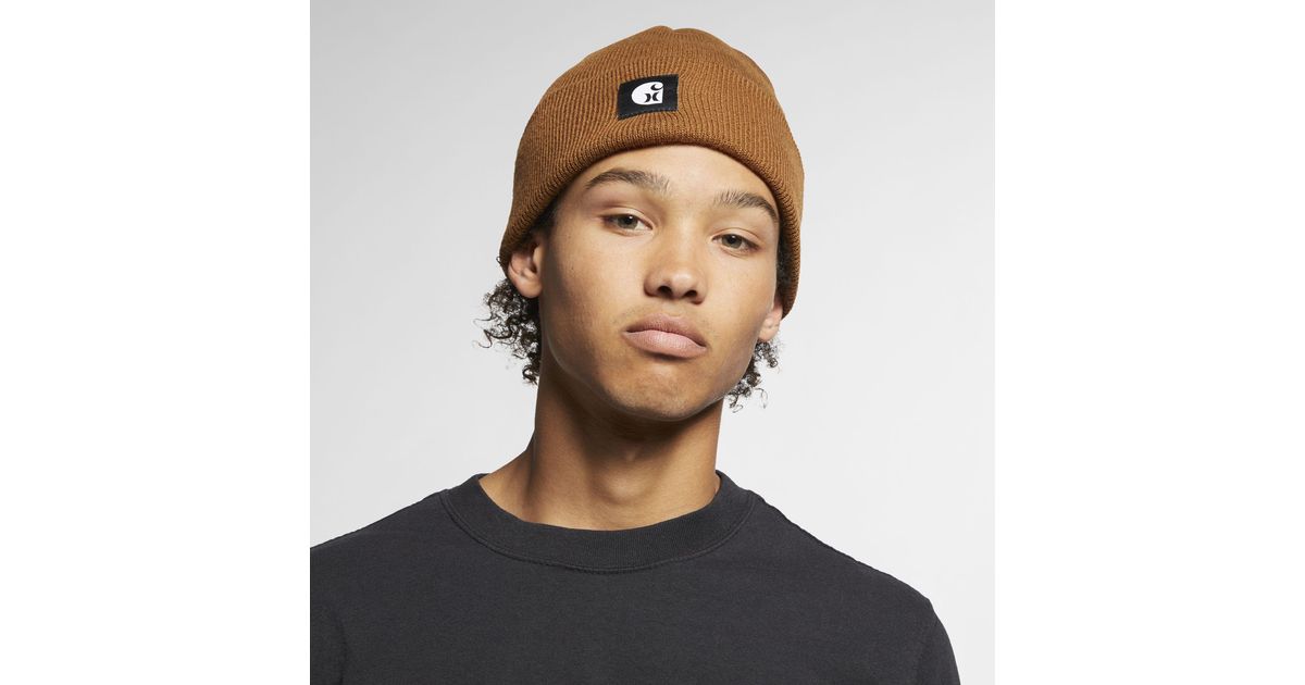 Hurley Carhartt Watch Hat in Brown for 