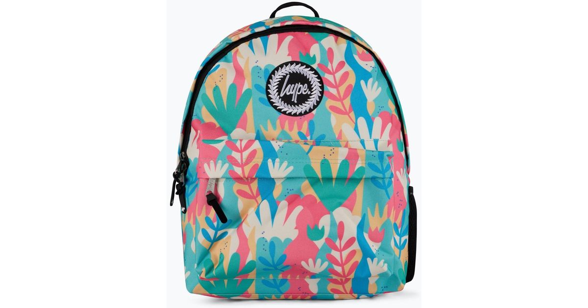 Hype Hype Pastel Flower Garden Backpack in Blue | Lyst UK