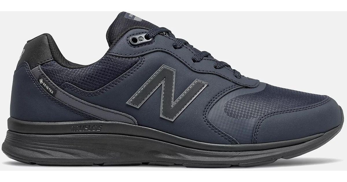 New Balance Synthetic S Wide Fit Mw880gd4 Waterproof Walking Navy Trainers  in Navy/Black (Blue) for Men - Lyst