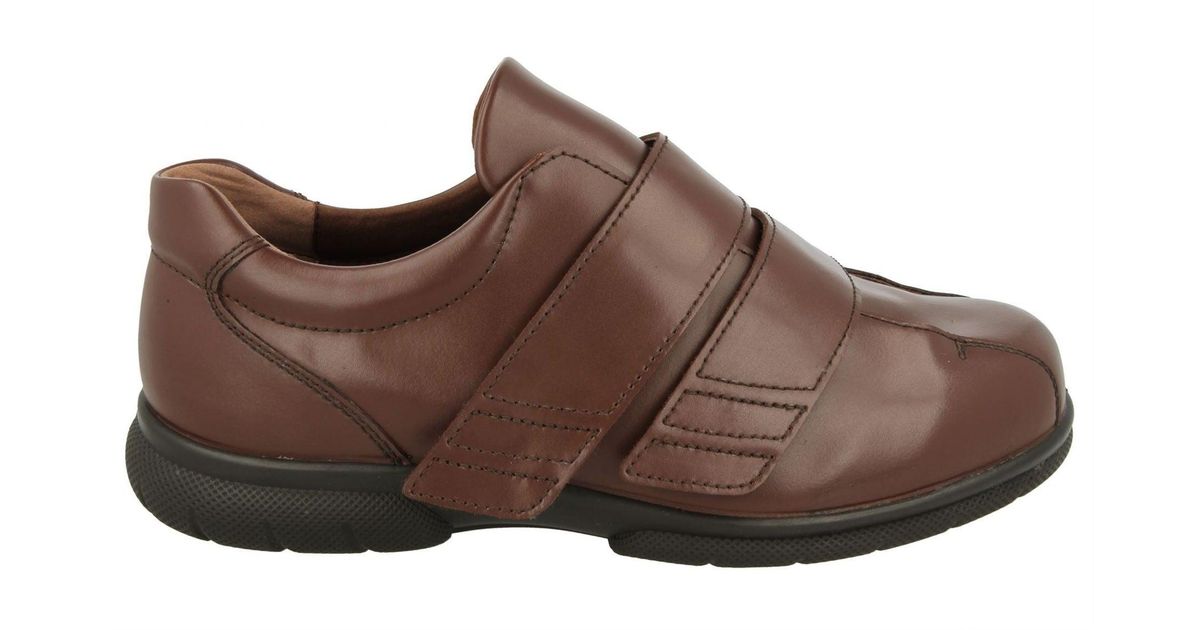 DB Shoes S Wide Fit Db Ashton 2 Shoes in Brown | Lyst UK