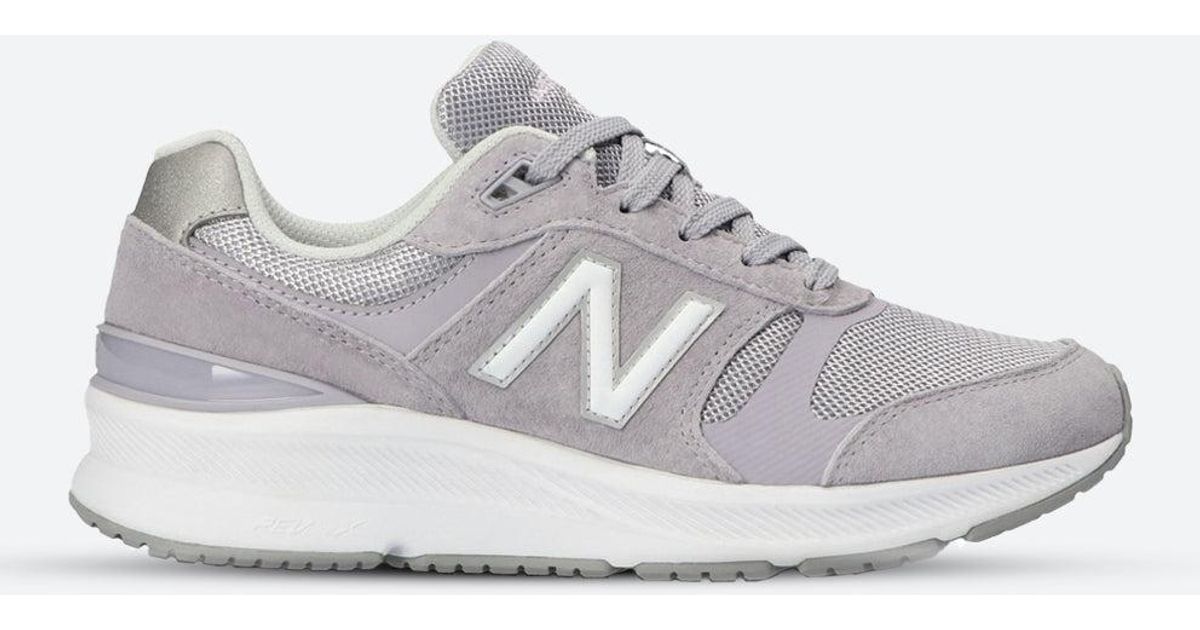 New Balance 's Wide Fit Ww880lg5 Walking Trainers in Gray | Lyst