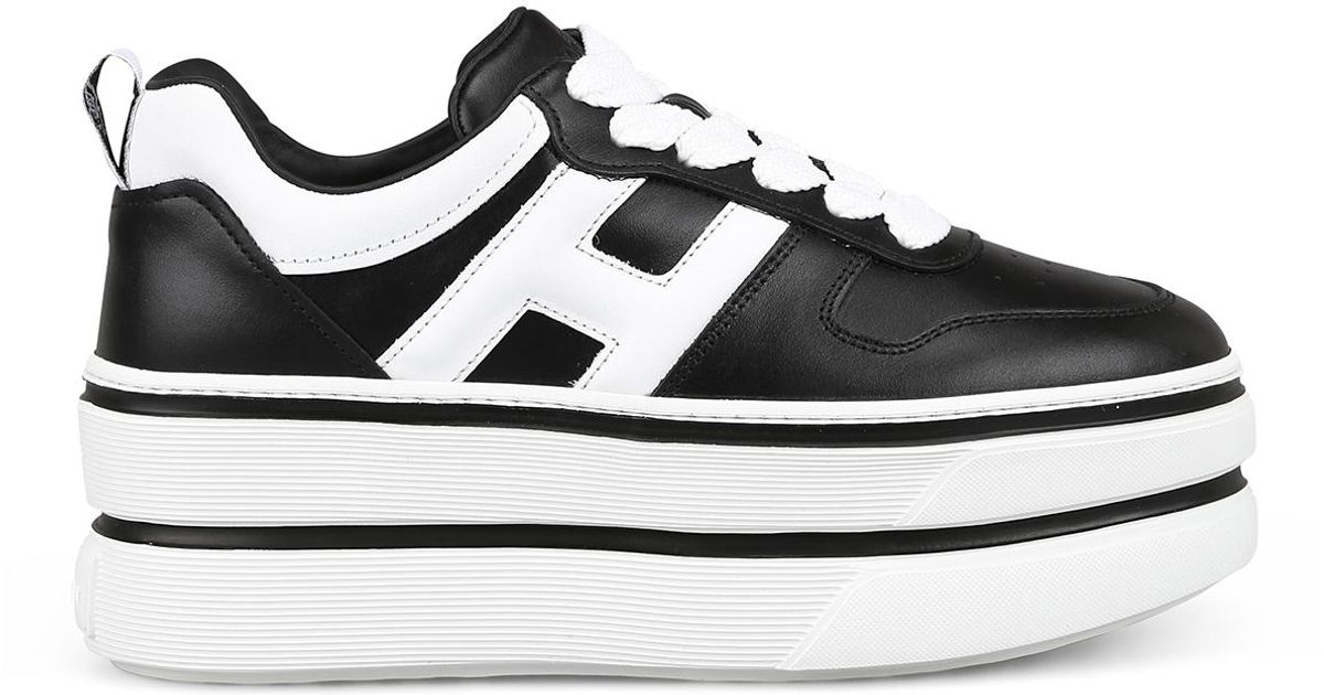 hogan h449 platform sneakers