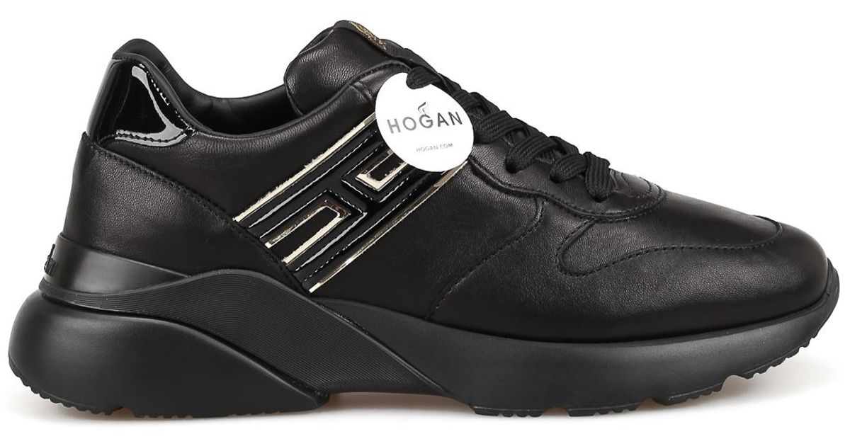 hogan black sneakers
