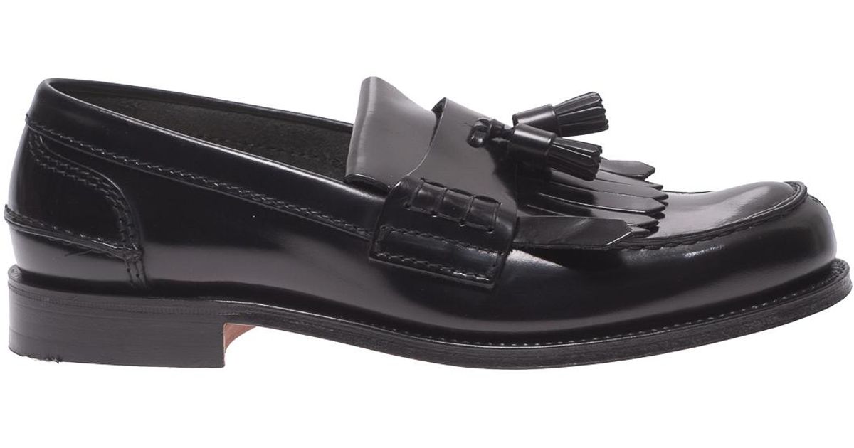 polished loafers