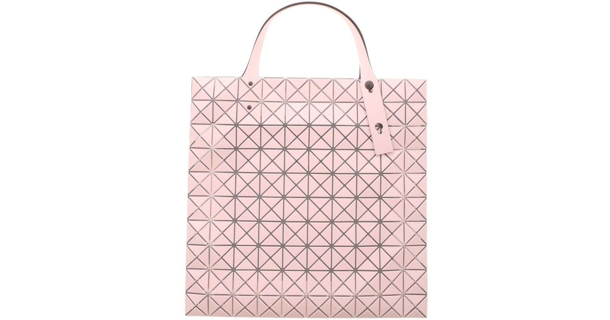 Bao Bao Issey Miyake Prism Frost Tote In Pink - Lyst