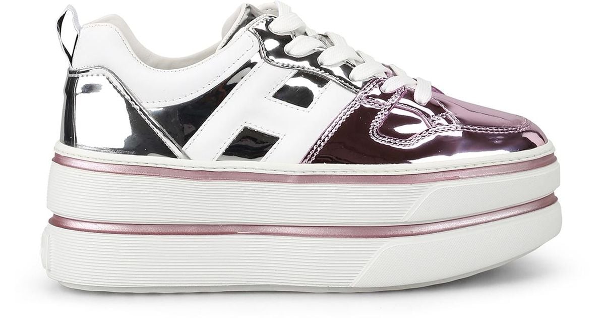 hogan h449 platform sneakers