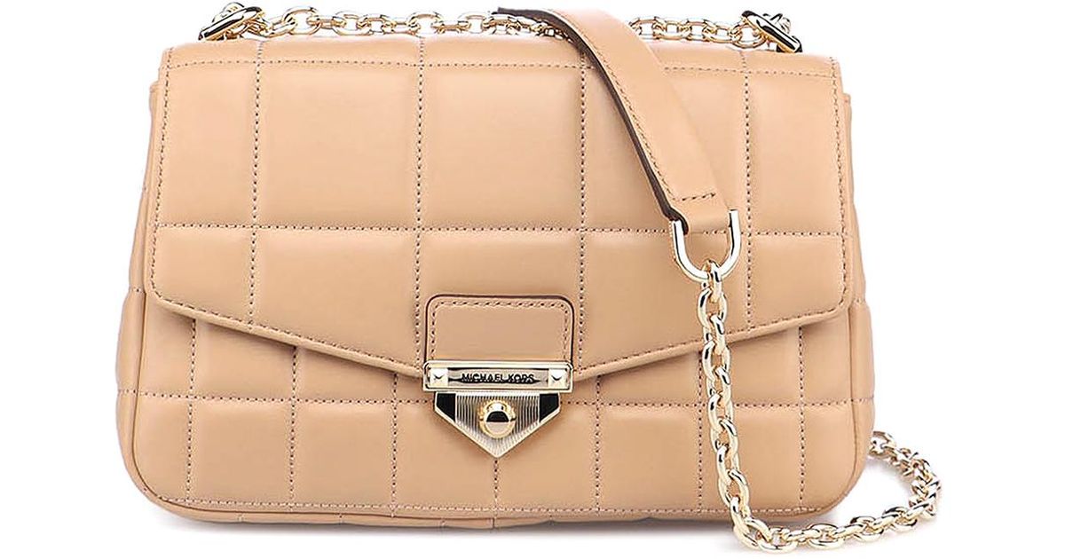 michael kors soho leather shoulder bag