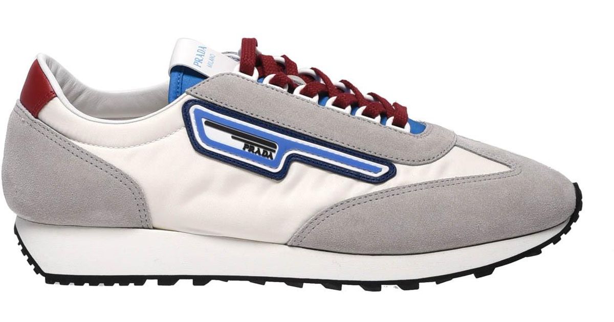 prada beige trainers