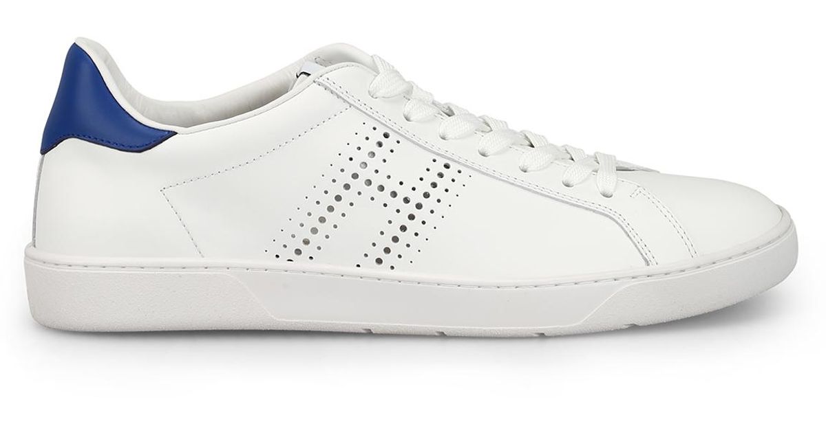 Hogan H327 Smooth Leather White Sneakers for Men - Lyst