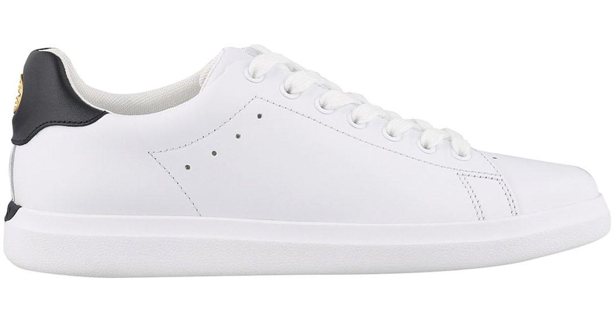 Tory Burch Howell Court Leather Sneakers in White - Lyst