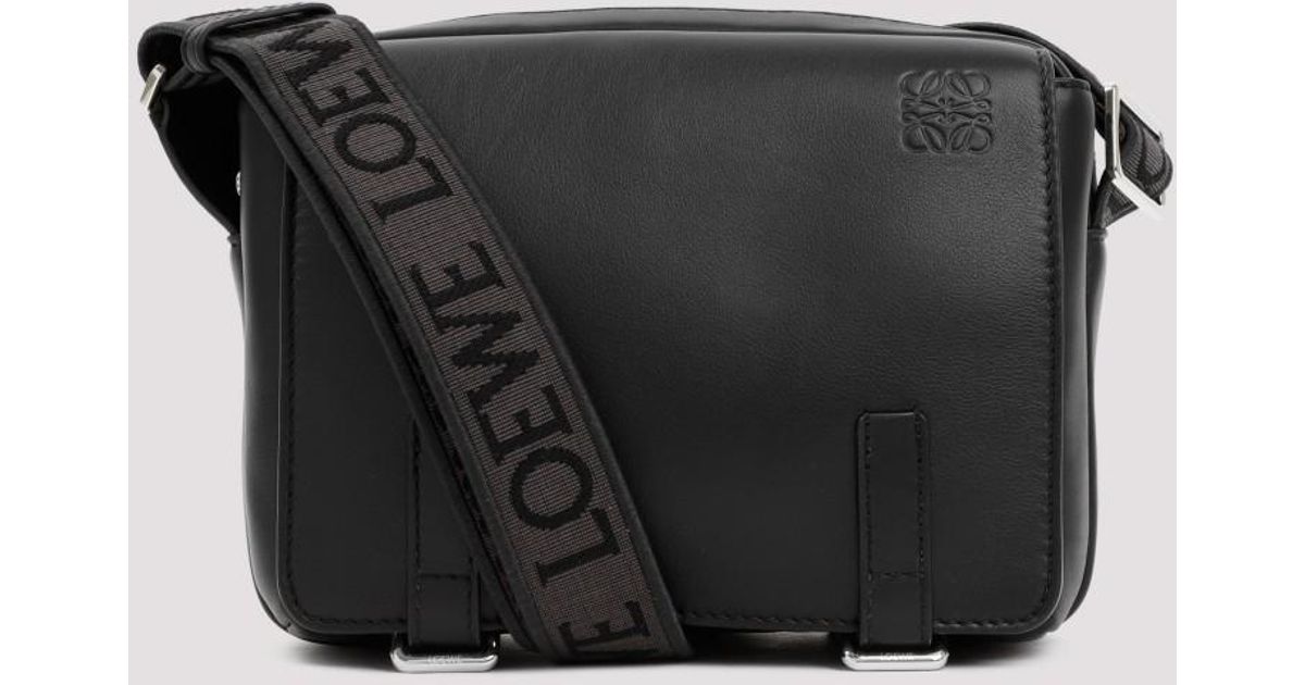 Loewe Military Messenger Bag in Black for Men Lyst