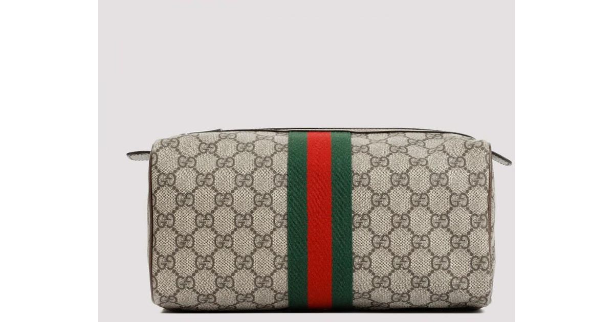 Gucci Toiletry Case Bag in Metallic for Men Lyst