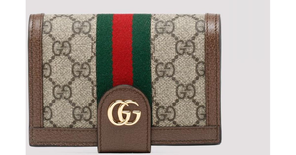 Gucci Ophidia GG Passport Case Lyst