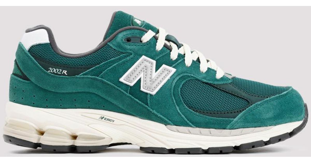 New Balance Suede M2002rhb Sneakers in Green for Men | Lyst UK