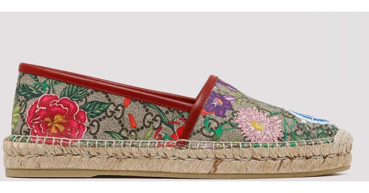 gucci flower espadrilles