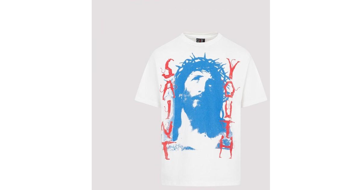 SAINT Mxxxxxx Saint Xxxxxx St Youth T-shirt in Blue for Men | Lyst