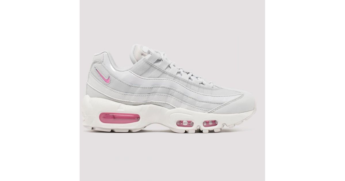 air max 95 pink and white