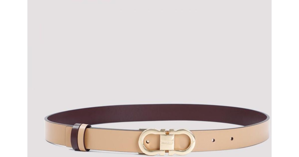 Ferragamo double gancio clearance belt