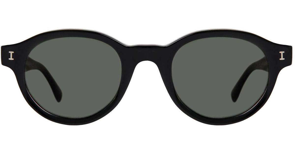 Illesteva Medellin Sunglasses in Black | Lyst