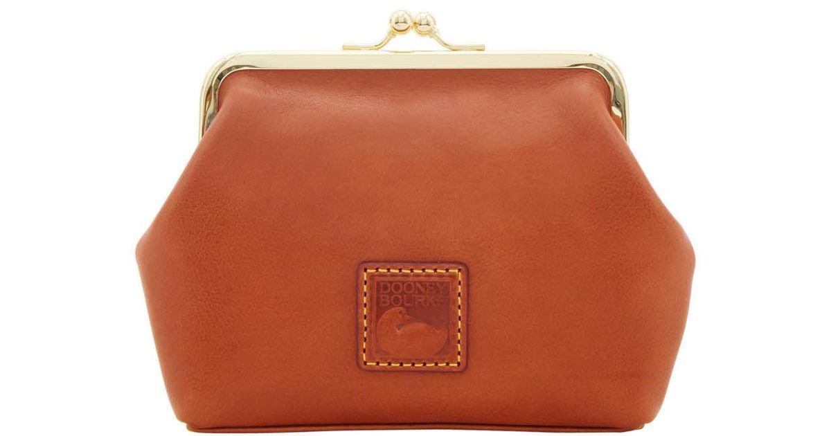 Lyst Dooney Bourke Florentine Large Framed Purse In Natural