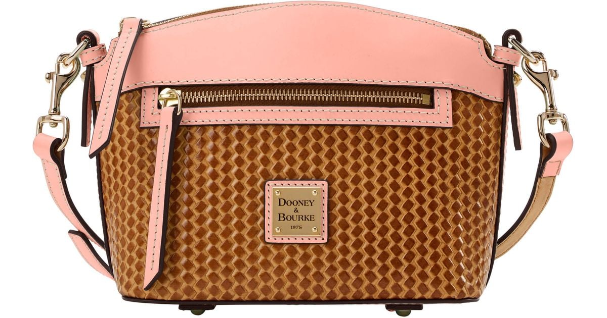 dooney and bourke pink crossbody