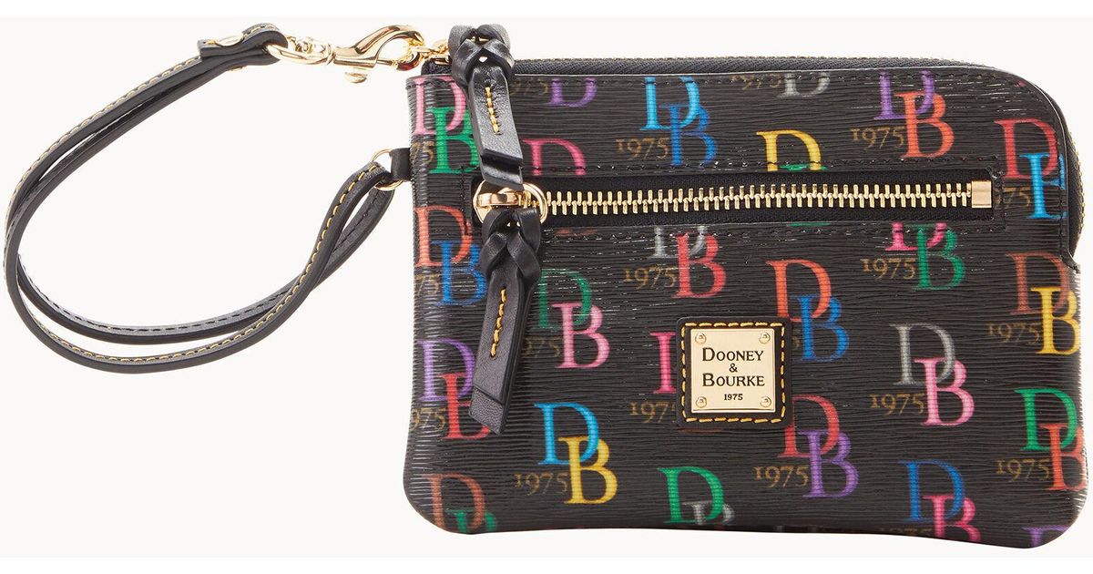 Dooney & Bourke Db75 Multi Zip Around Wristlet in Black Lyst