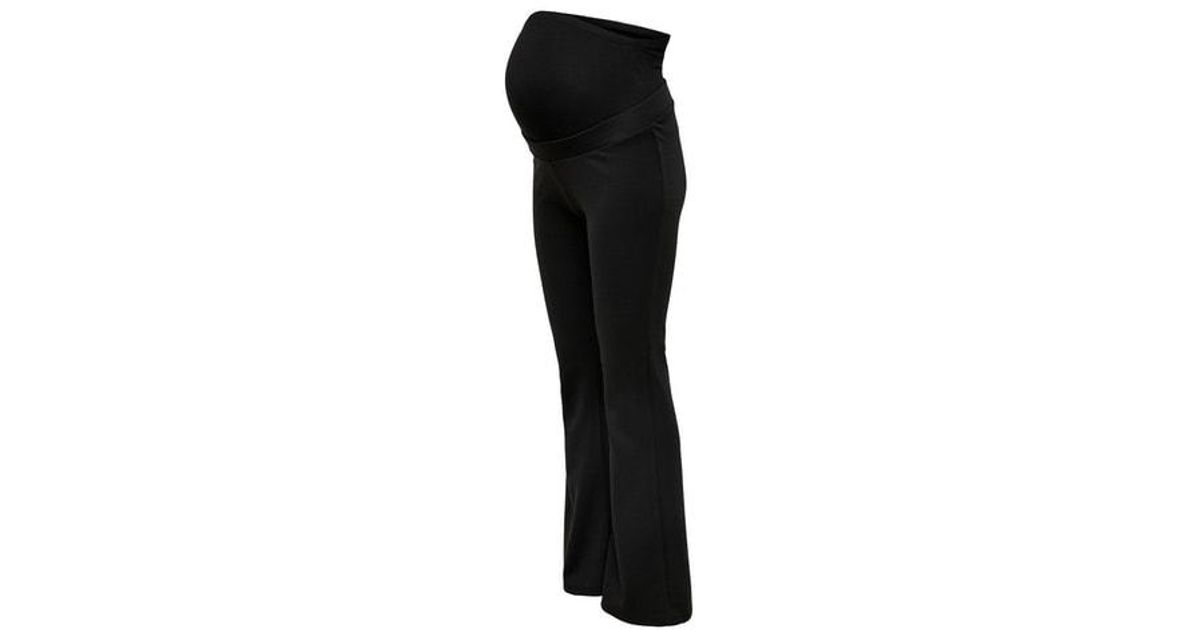 Schwarz DE Lyst STRETCH FLAIRED PANTS in ONLY | \