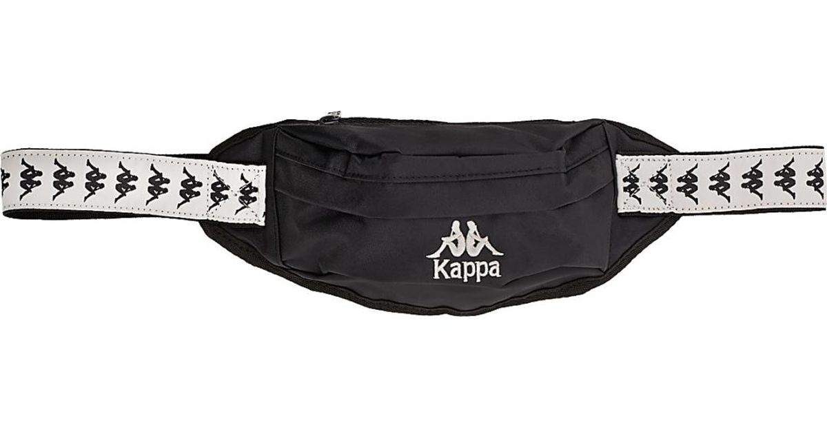 Kappa 222 Banda Anais Pouch Bag in Black for Men | Lyst