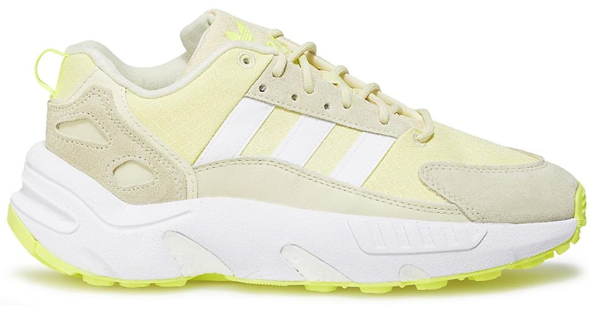adidas Originals Suede Zx 22 Boost in White | Lyst