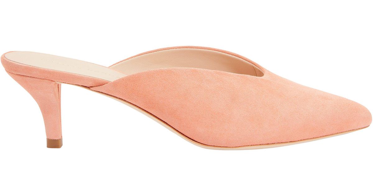 loeffler randall juno suede mules