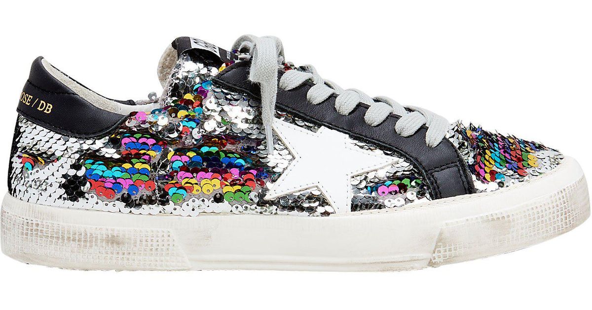 golden goose sequin boots