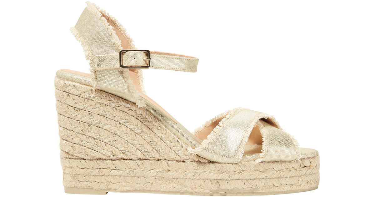 castaner gold wedges