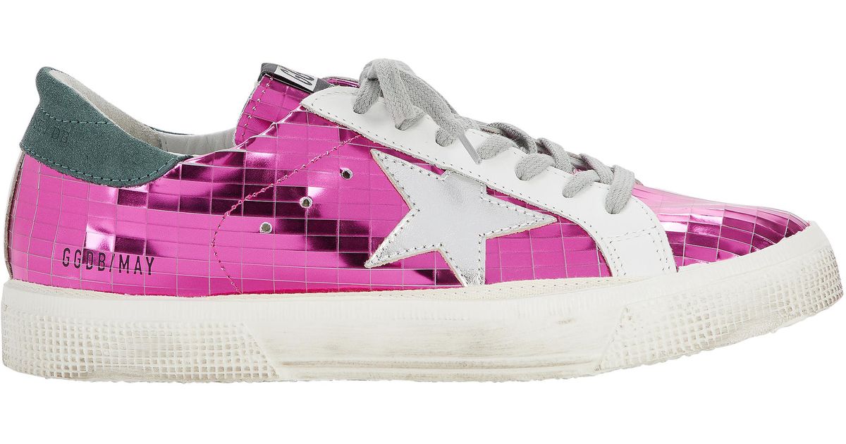 golden goose hot pink