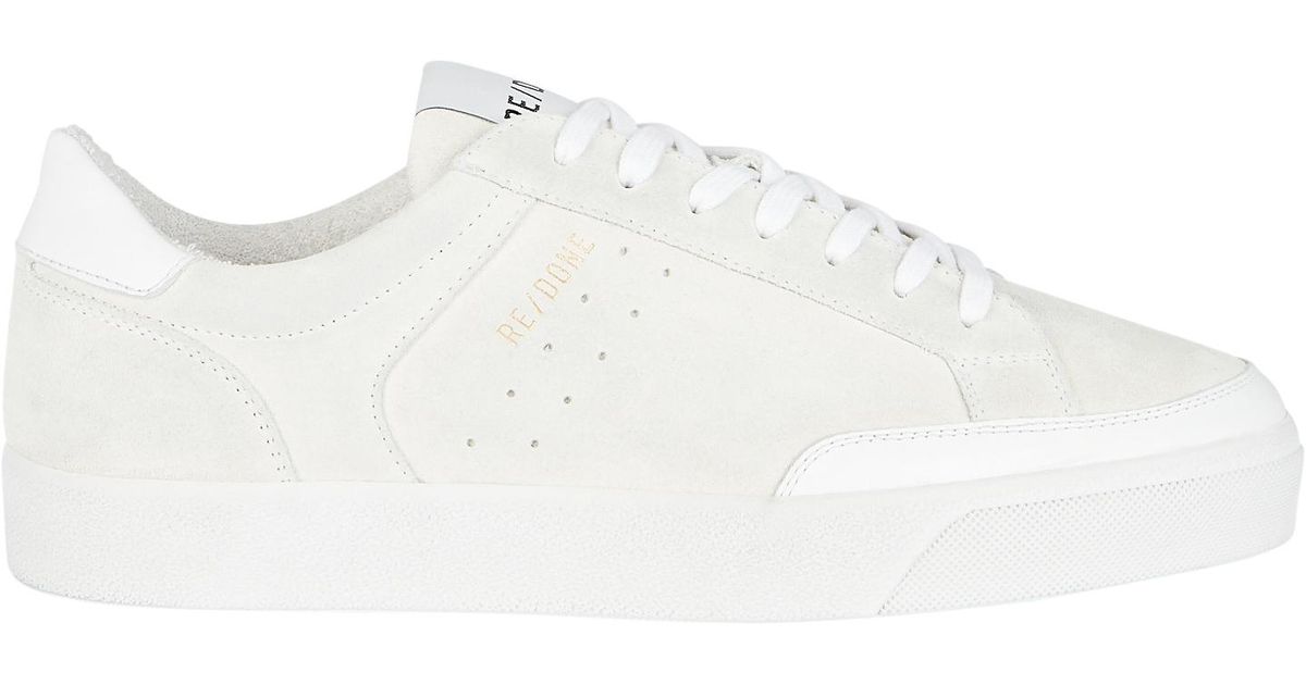 RE/DONE 90s Suede Skate Sneakers in White | Lyst Canada