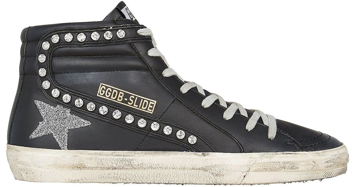 golden goose swarovski crystal superstar sneakers