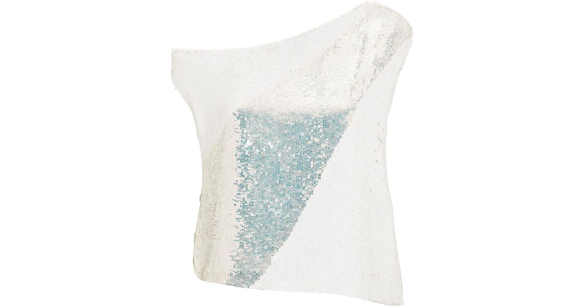 white sparkly blouse