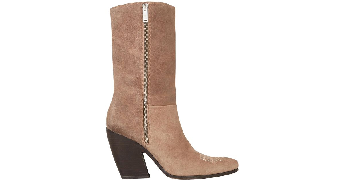 golden goose deluxe brand cowboy boots