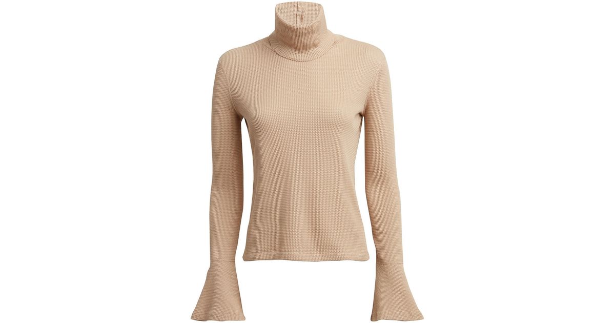 thermal turtleneck top
