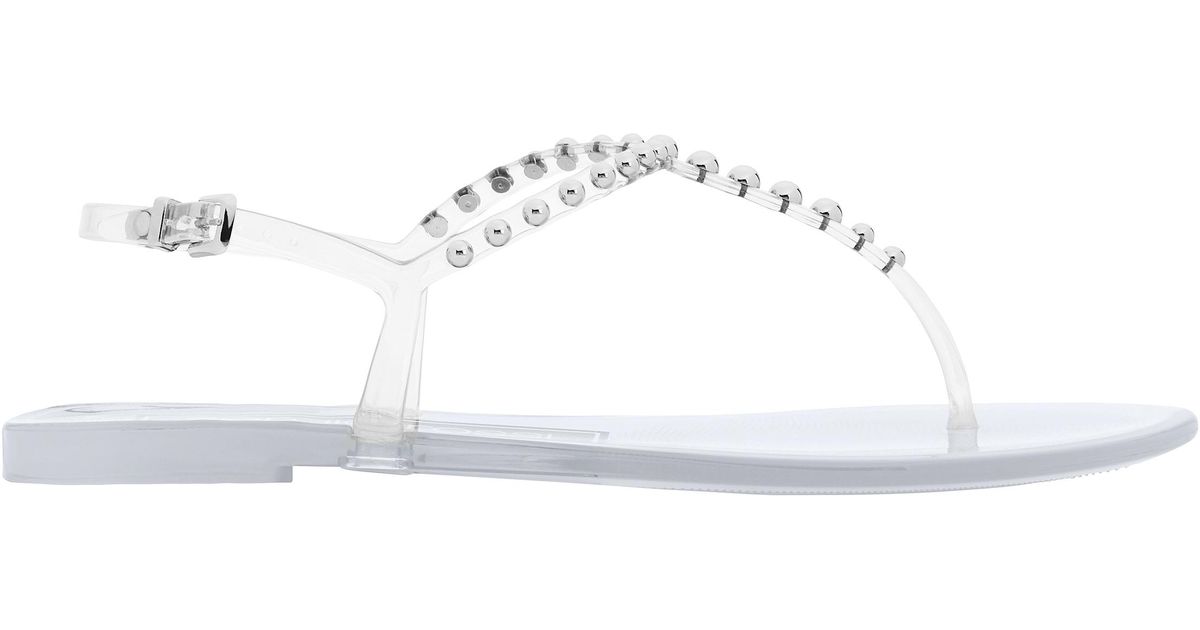 sergio rossi jelly sandals